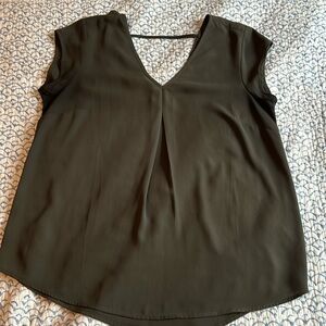 Halogen short sleeved blouse